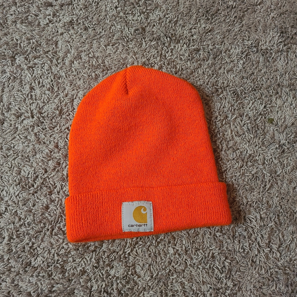 Carhartt Bright Orange Beanie